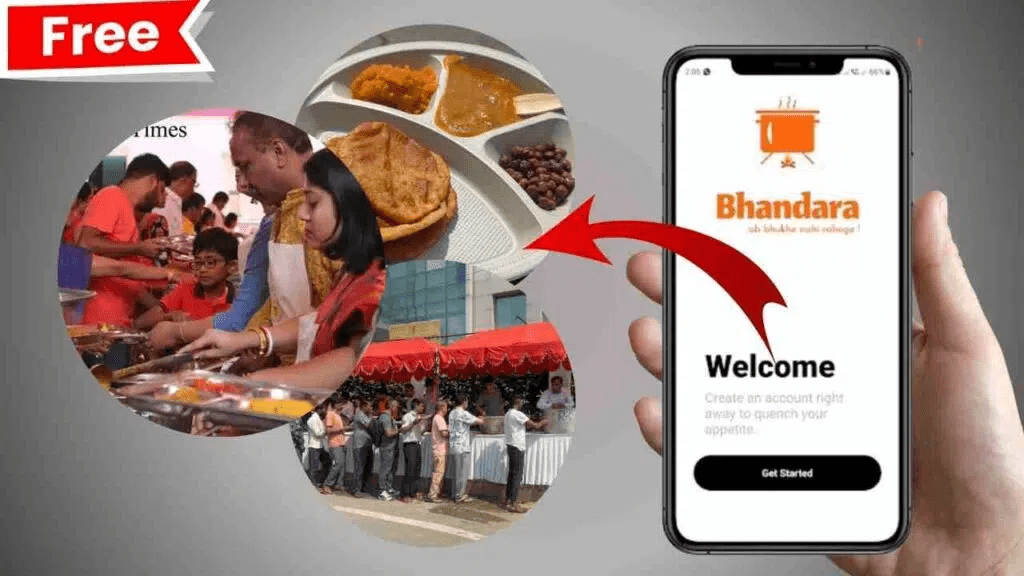 Free Bhandara Food App